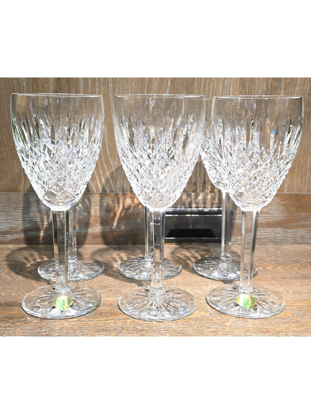 Waterford Castlemaine Claret Wine Glass 6pc 7 1/8" Near Mint